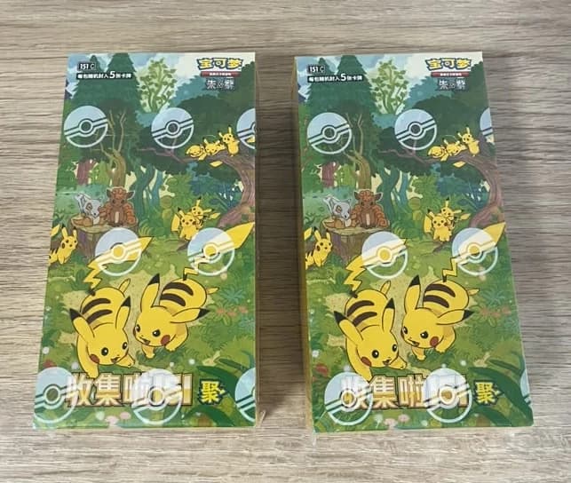 Pokémon 151 — Booster Box · Edición china simplificada
